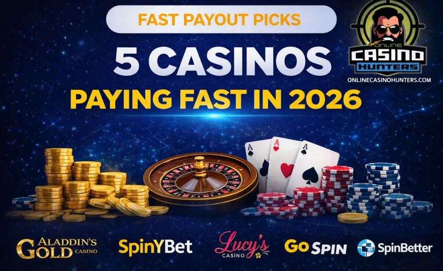5 Casinos Paying Fast in 2026