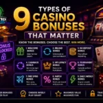 9 Types of Casino Bonuses That Matter