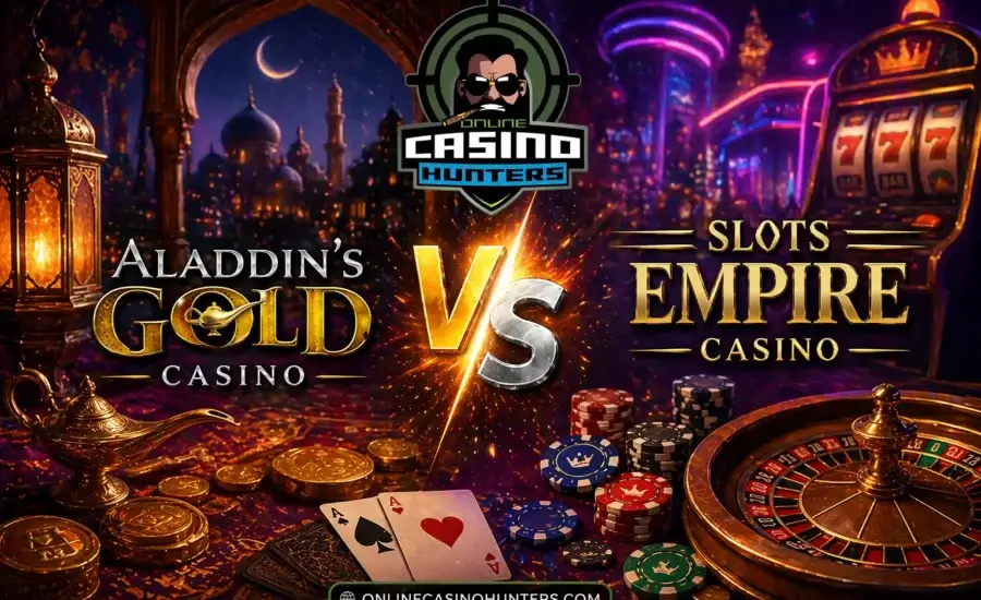 Aladdin's Gold vs Slots Empire 2026