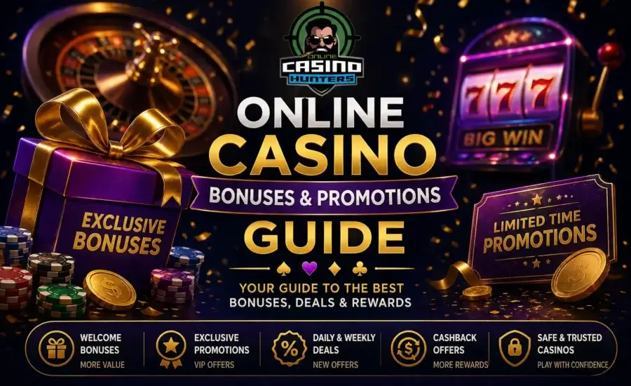 Online Casino Bonuses and Promotions Guide Logo