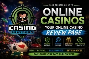 Online Casino Hunters Logo Your Online Casino Review Page