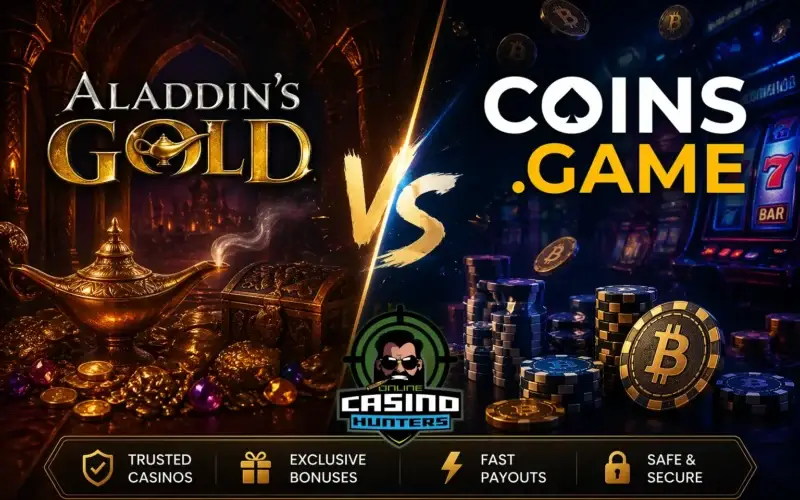 Aladdin's Gold vs Coins.Game