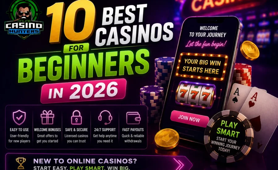 10 Best Casinos for Beginners in 2026