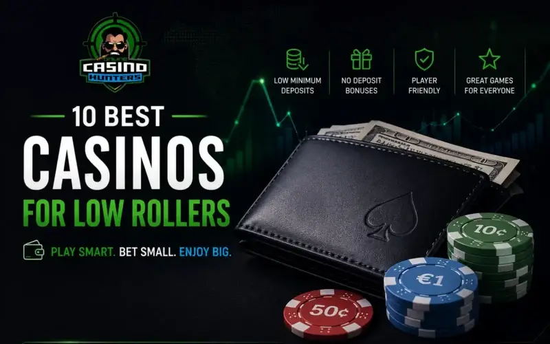 10 Best Casinos for Low Rollers