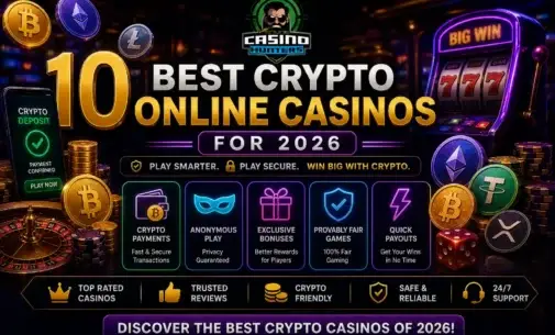 10 Best Crypto Online Casinos for 2026