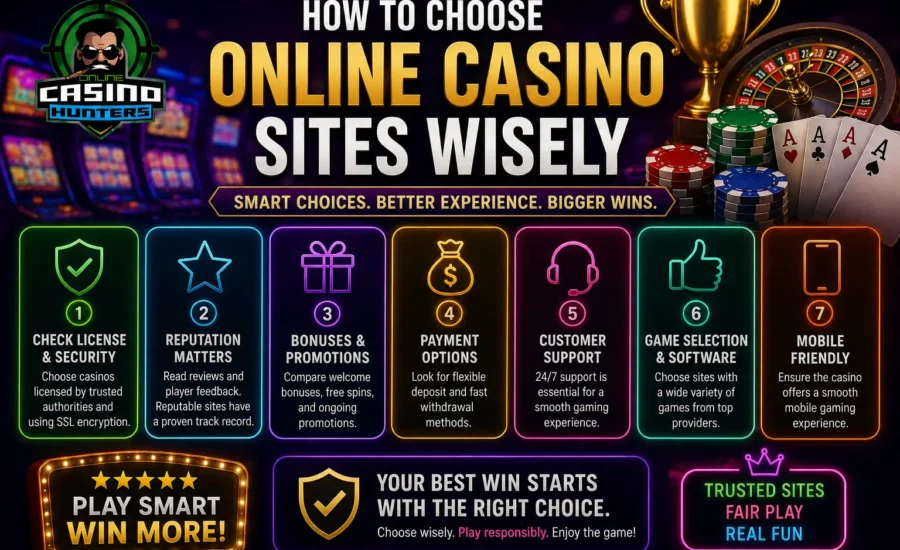 How to Choose Online Casino Sites Wisely