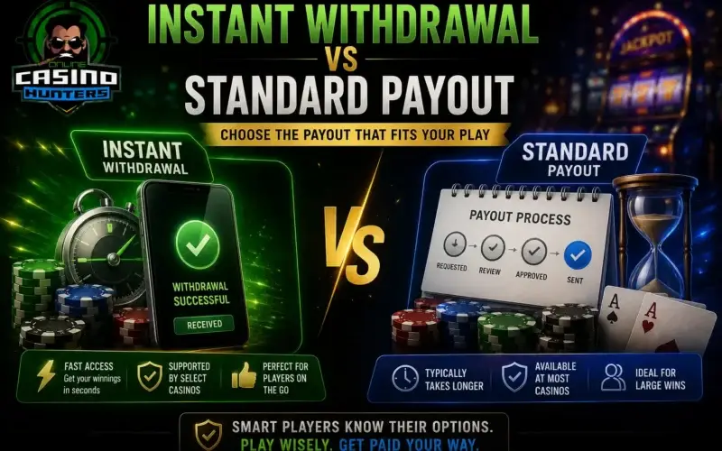 Instant Withdrawal vs Standard Payout