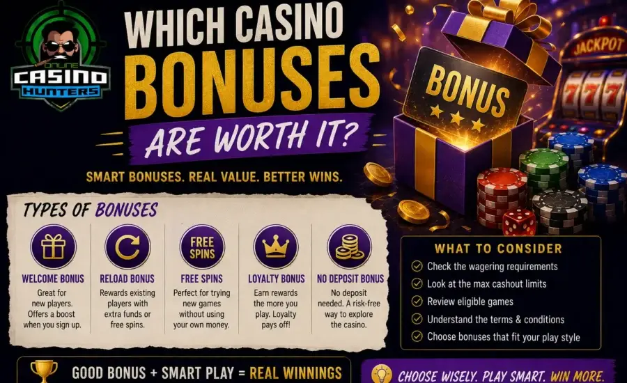 Which Casino Bonuses Are Worth It?