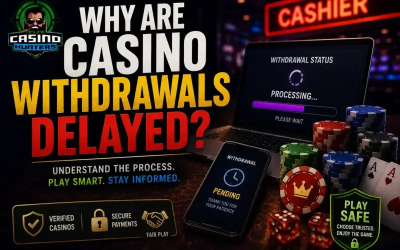 Why Are Casino Withdrawals Delayed?