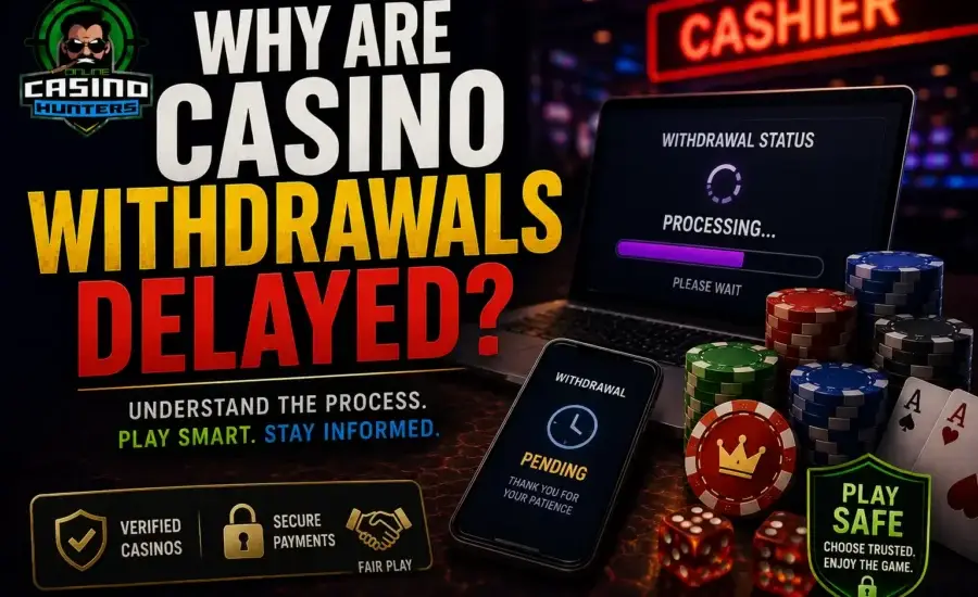 Why Are Casino Withdrawals Delayed?