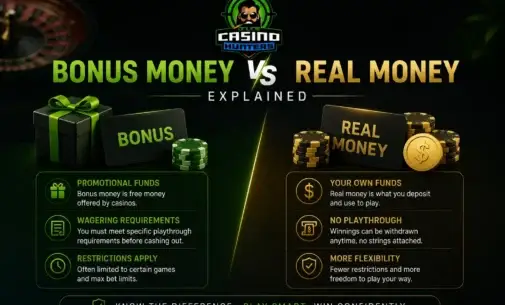 Bonus Money vs Real Money Explained