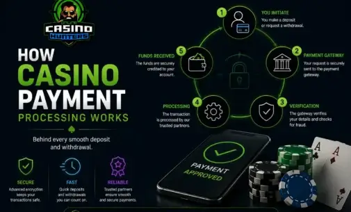 How Casino Payment Processing Works