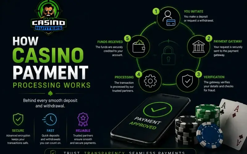 How Casino Payment Processing Works