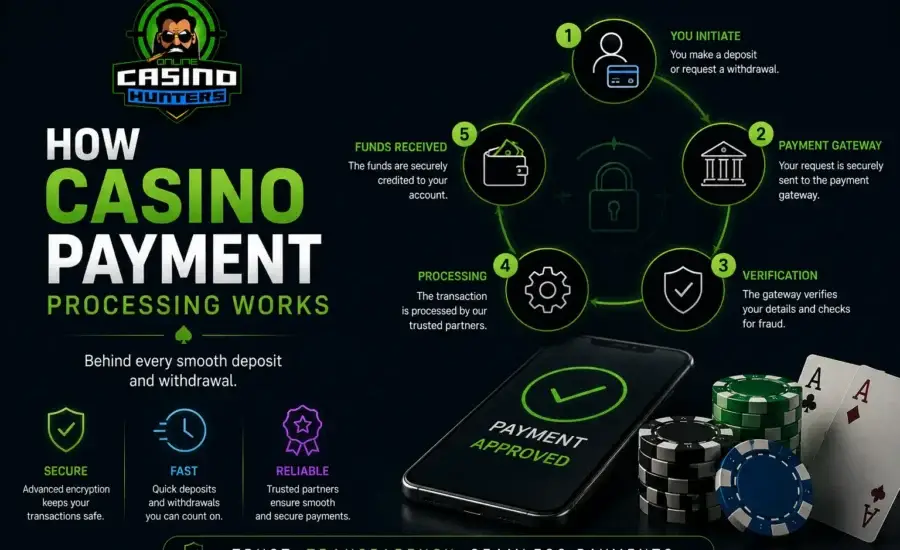 How Casino Payment Processing Works