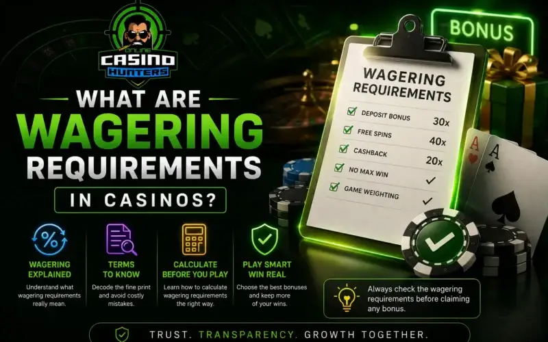 What Are Wagering Requirements in Casinos?