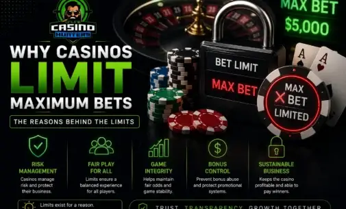 Why Casinos Limit Maximum Bets
