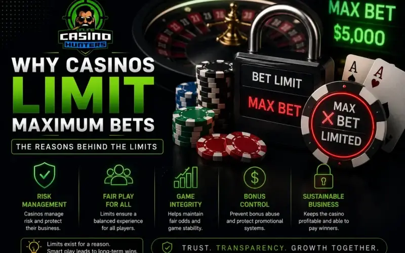 Why Casinos Limit Maximum Bets